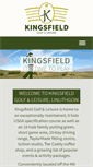 Mobile Screenshot of kingsfieldleisure.com
