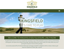 Tablet Screenshot of kingsfieldleisure.com